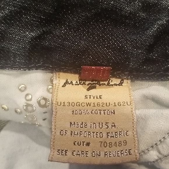 FOR ALL MANKIND EMBLESSISHED JEANS - Picture 12 of 13